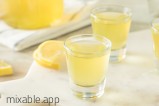 Limoncello in a shot glass