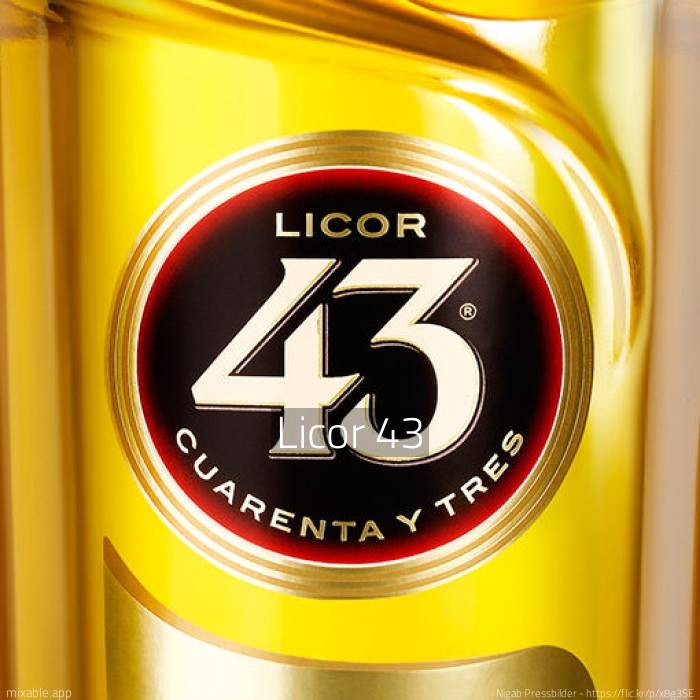 Product Vanilla liqueur, Licor 43, Cocktails & Drinks mixable.app