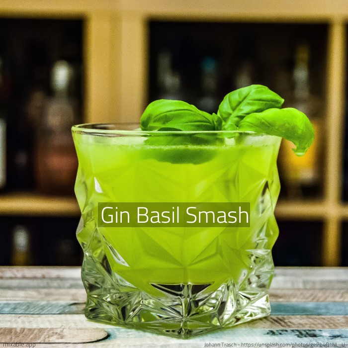 Gin Basil Smash