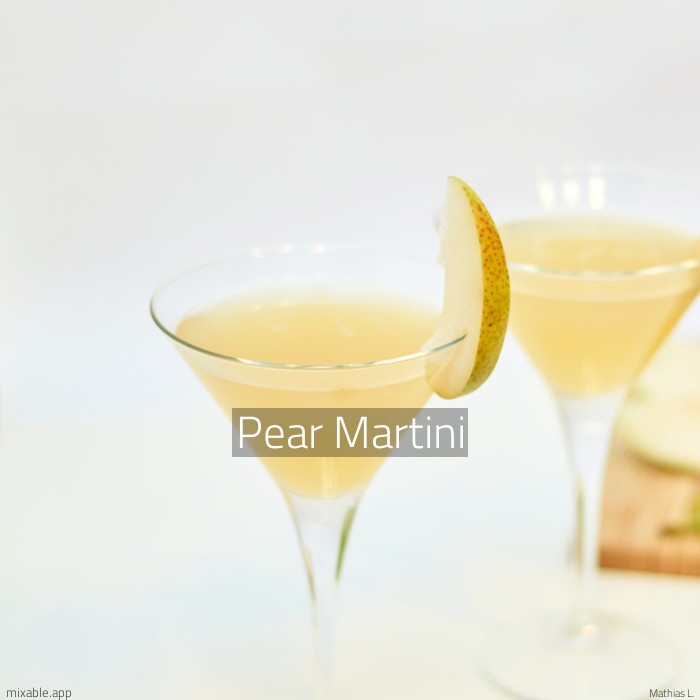 Pear Martini