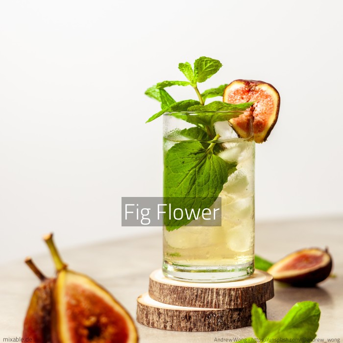 Recipe: Fig Flower, Cocktails & Drinks | mixable.app