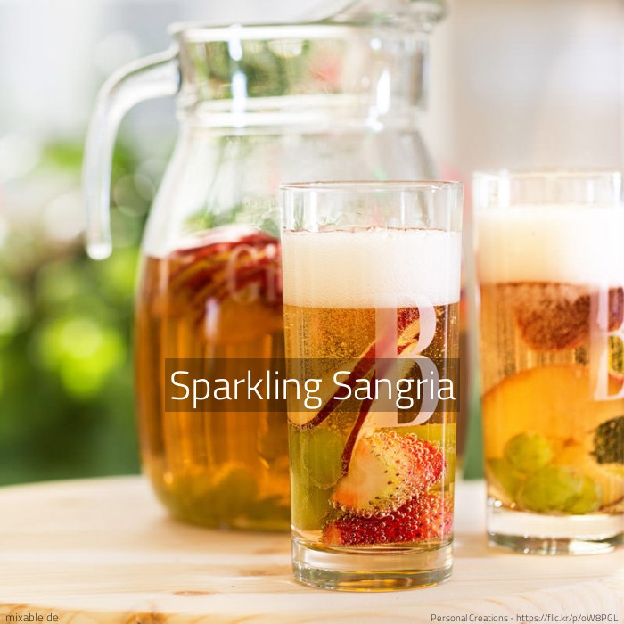 Recipe: Sparkling Sangria, Cocktails & Drinks | mixable.app