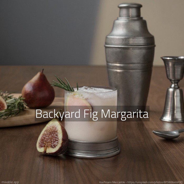 Backyard Fig Margarita