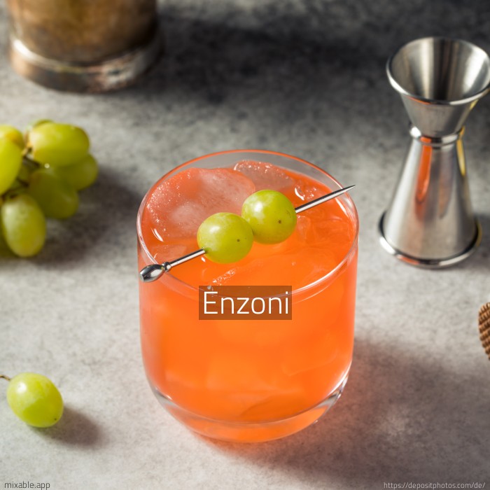 Recipe: Enzoni, Cocktails &amp; Drinks | mixable.app