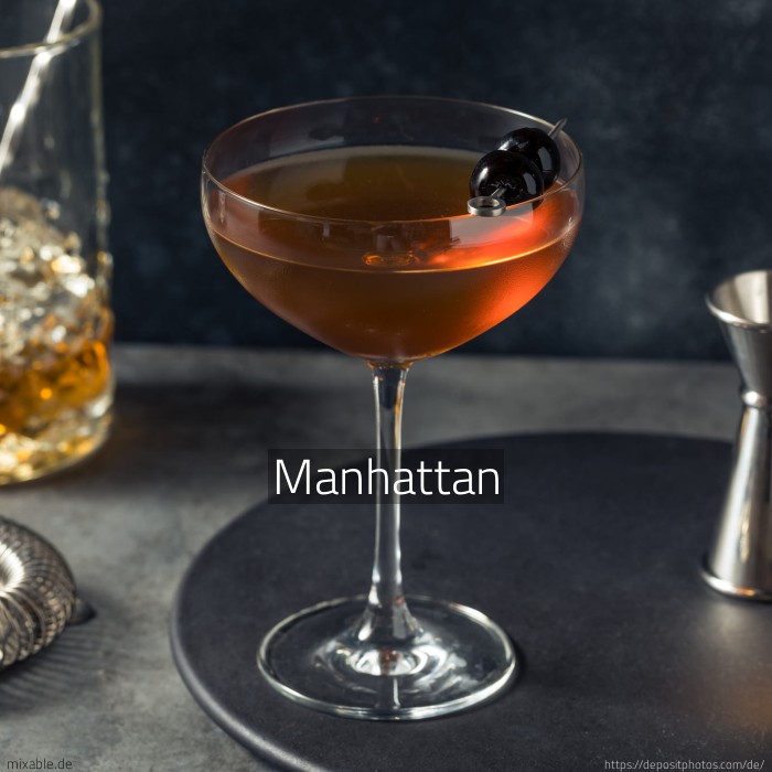 Recipe: Manhattan, Cocktails & Drinks | mixable.app
