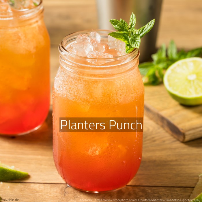 Recipe: Planters Punch, Cocktails & Drinks | mixable.app