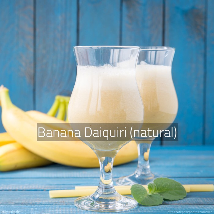 Recipe: Banana Daiquiri (natural), Cocktails & Drinks | mixable.app