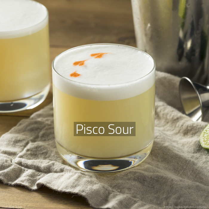 Recipe: Pisco Sour, Cocktails & Drinks | mixable.app